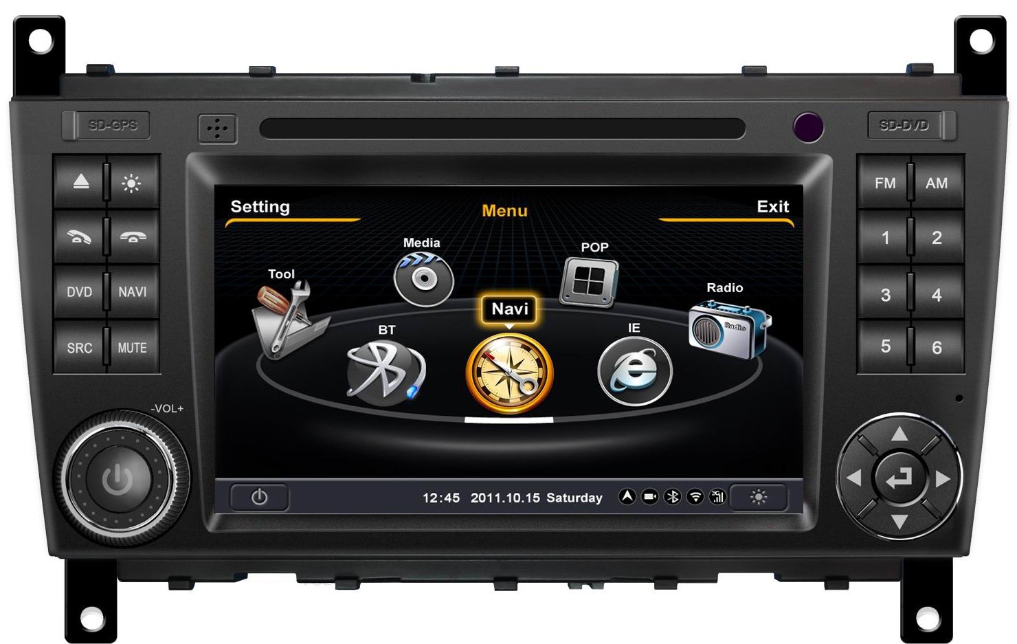 Купить Магнитолу Мерседес W203