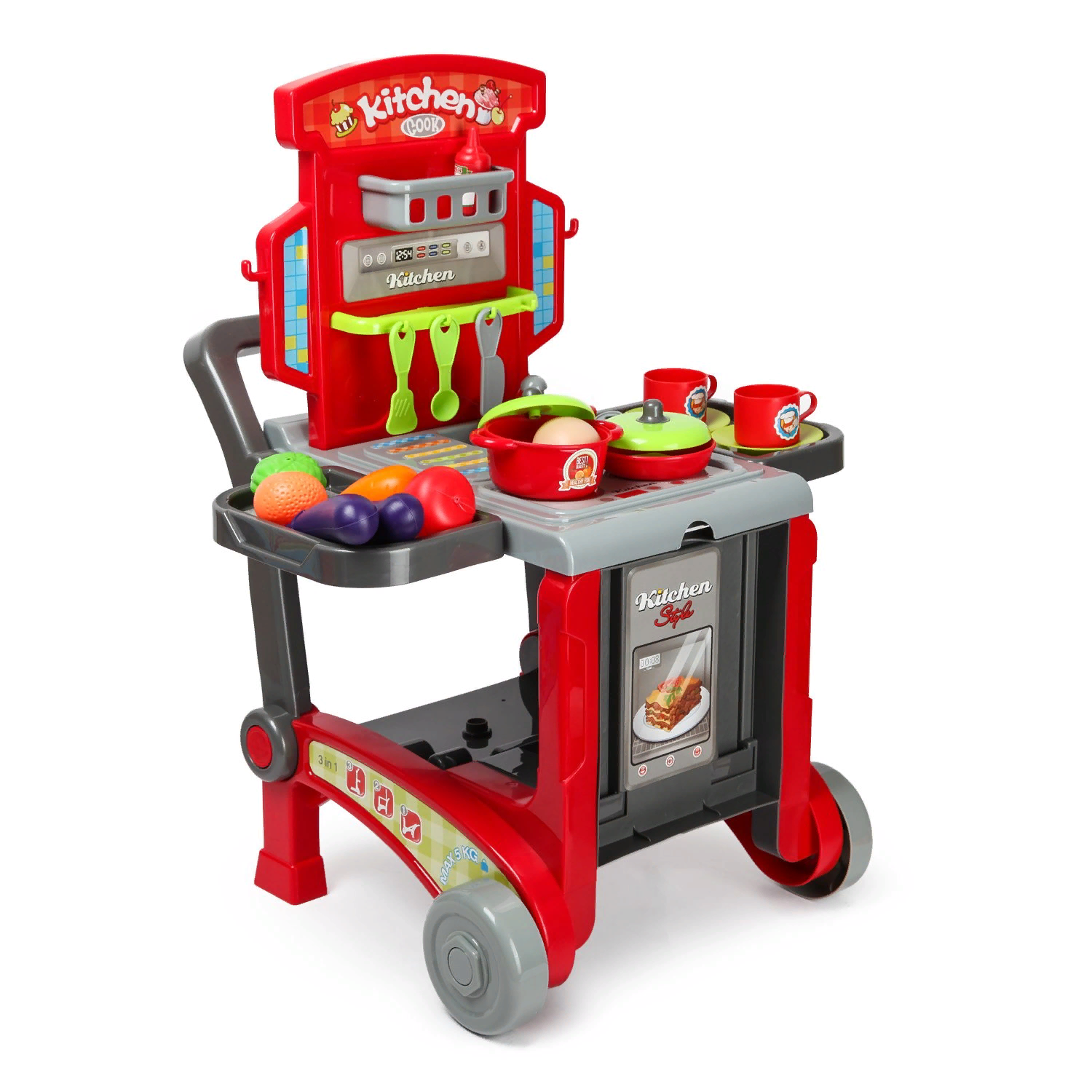 набор veld co 89144 "кухня". посуда, продукты 3 в 1 008-971a в чемодане xiong cheng. набор "кухня" с аксес. кухня shantou gepai happy little chef 758a розовый/белый. у548.