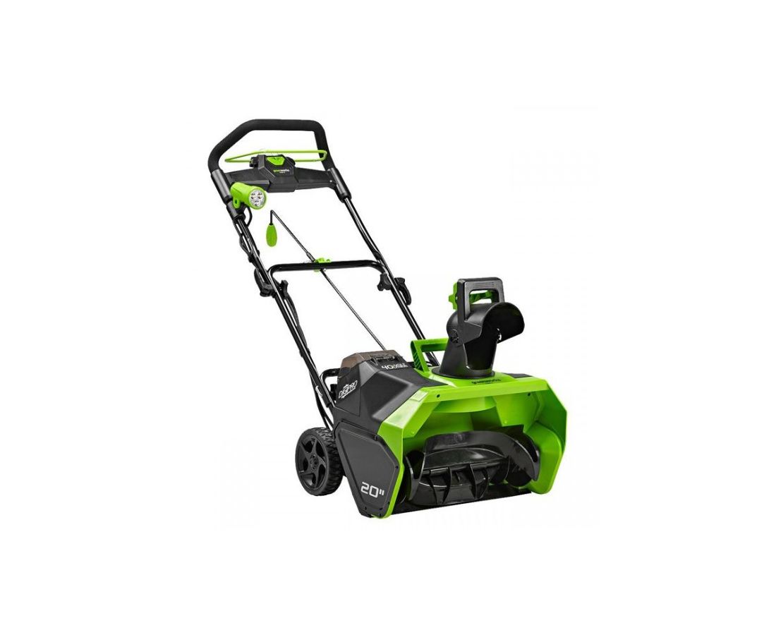 Аккумуляторный Снегоуборщик Greenworks Gc82 Купить В Москве